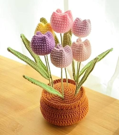 Crochet Flowers thumbnail 2
