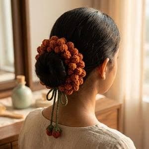 Crochet Gajra thumbnail 4