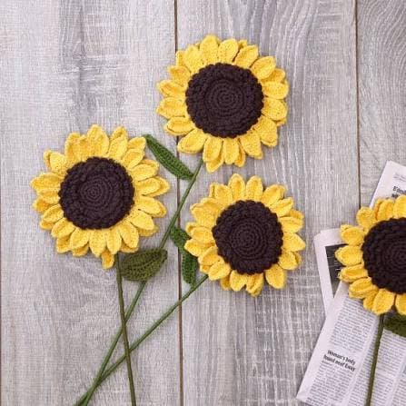 Crochet Flowers thumbnail 4