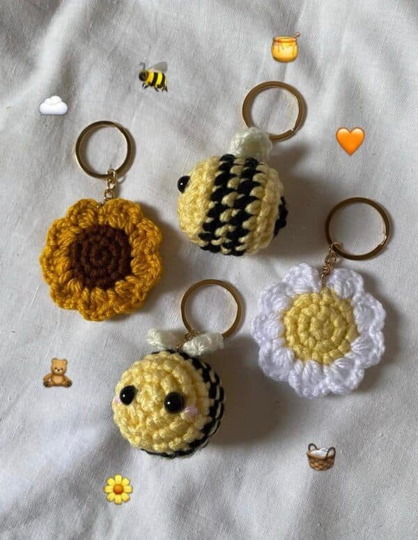 Handmade Crochet Keychains