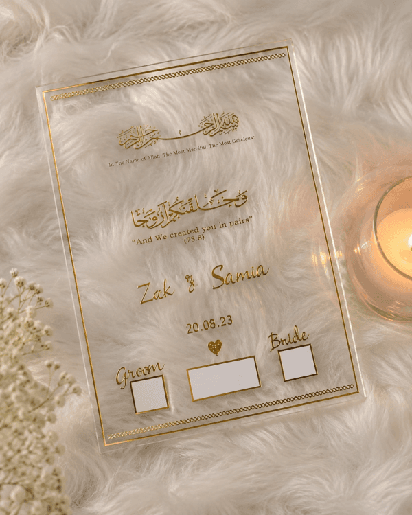 Acrylic Name Plates