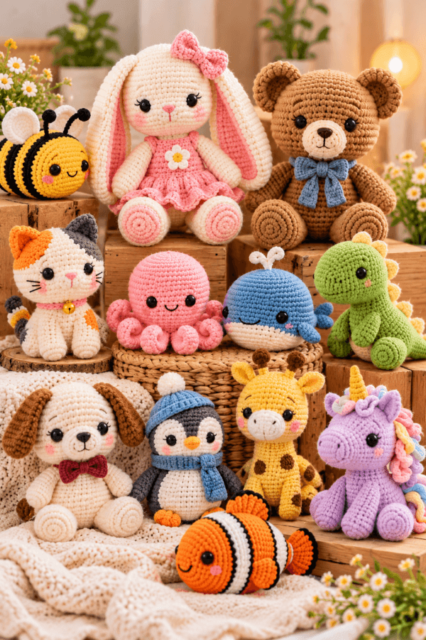 Custom Crochet Toys