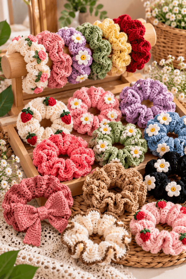 Crochet Scrunchies
